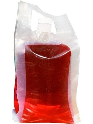 Пакет в форме канистры, 5л с ручками, арт. ПК 5 -40мм, код: 29896