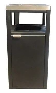 Урна-пепельница Пассаж, шлифованная, 435х955 мм, 50 л