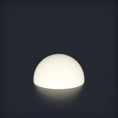 Полусфера Como 400 мм с подсветкой Белая подсветка, без крепления