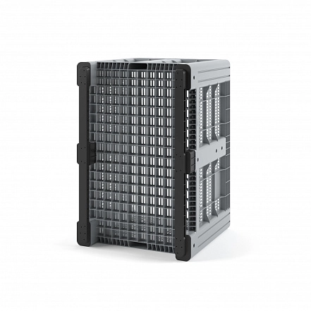 Пластиковый контейнер IBOX 1200х800 перфорированный на полозьях