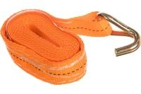 Ремень стяжной TOR 2,5/5,0 т 10,0 м 50 мм оранжевый (Long Ergo)