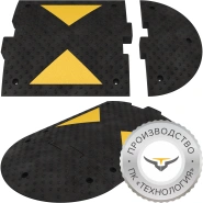 Комплект полимер-песчаных ИДН для оборудования Тест-драйв площадки