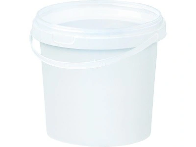 Ведро круглое емкостью 1,5 л, арт. ВП 1,5 бел, код: 26092