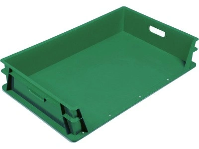 Ящик без одной стенки 740×465×145, арт.: 404-10, объём 39, зелёный, код: 21865