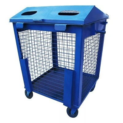 Сетчатый контейнер для РСО с колесами 0,8 куб. м