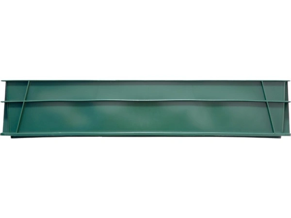 Ящик сплошной 740×465×145 мм, объем 39 л., арт.: 404Т-2, зелёный, код: 22443