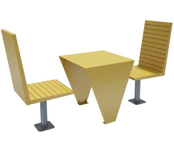 Комплект садовой мебели «Таурус» Сталь плюс дерево