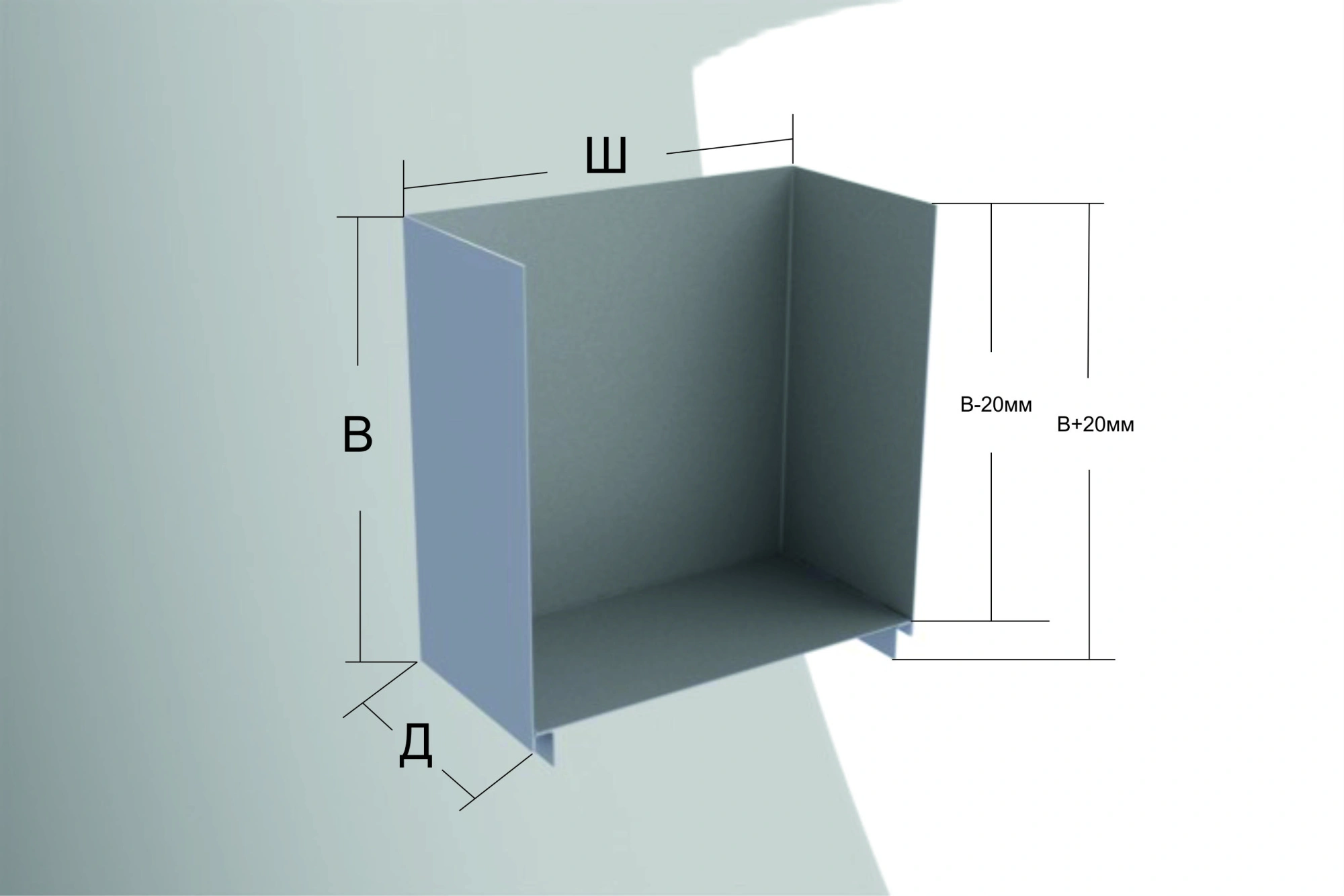 Вазон серия Мега