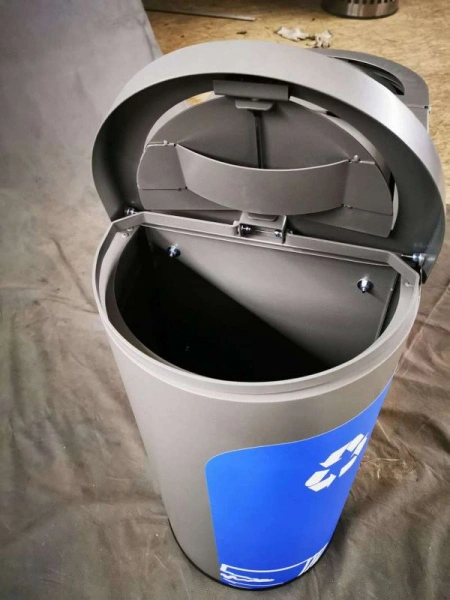 Урна Никель, пакетодержатель, 75 л+2х28 л