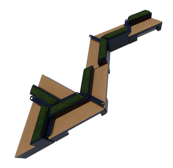 Модульная скамейка «Концепт»