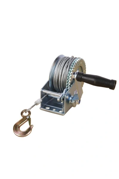 Лебедка ручная TOR ЛФ-1000 (FD) г/п 0,4 т длина троса 20 м