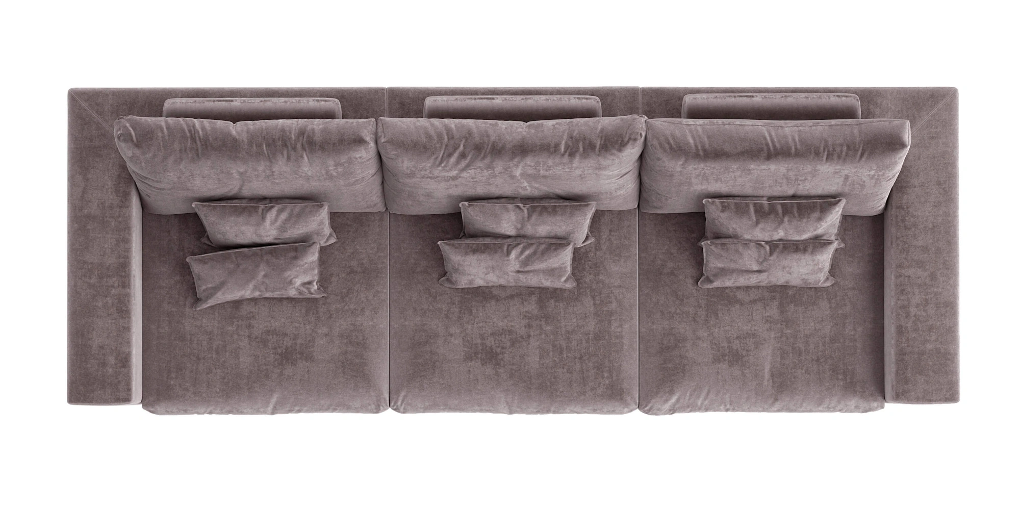 Диван Элизиум 3 модуля Вельвет-люкс - премиум