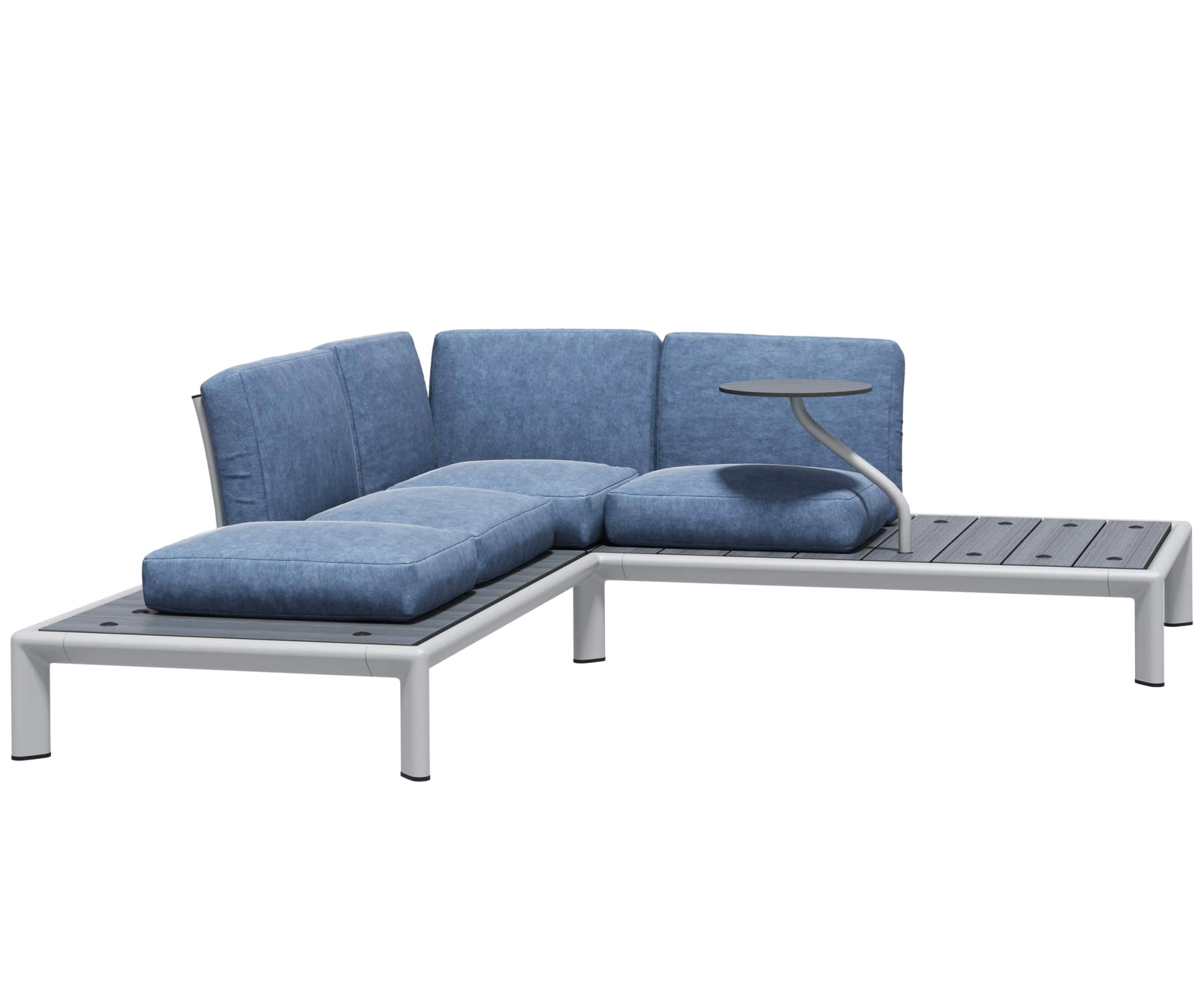 Диван угловой «Лаундж пад» (2/4/4/0/кр)