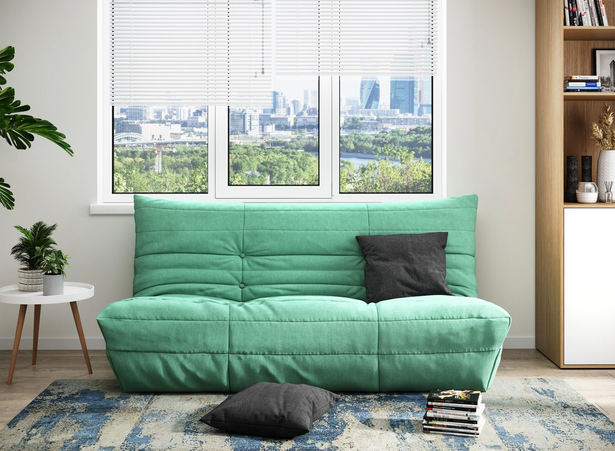 Диван ДеФранс (Француз) 2-х местный Мейджик эко кожа - премиум