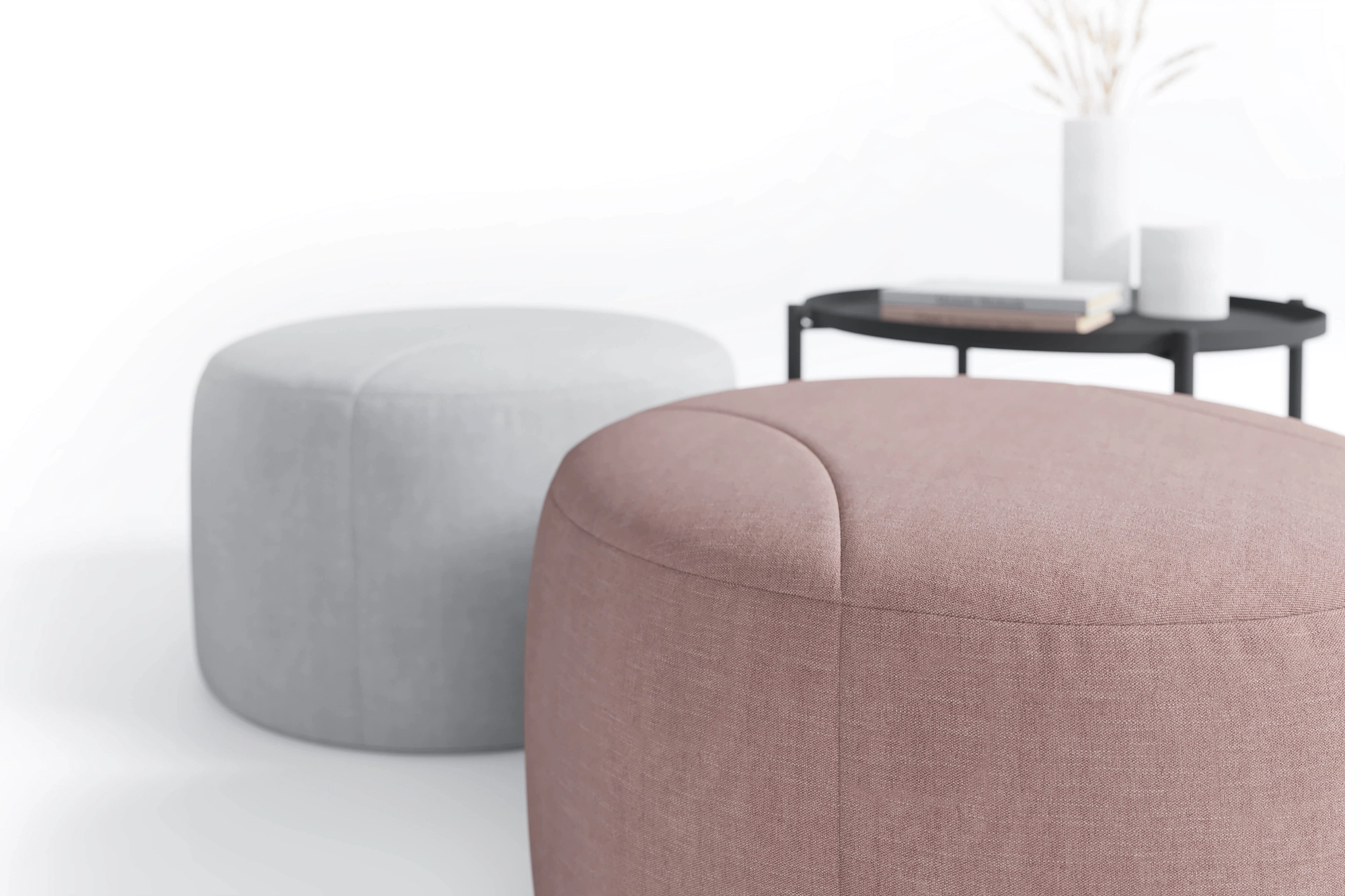 Пуф Шелл Солнце ткань Вельвет-люкс