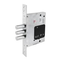 БУЛАТ ЗВ8-8.60.00.3(16).08 хром сувальд  б/о б/наклад 5кл. B2B Замок врезной для метал.  дверей (20)