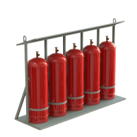 стойка (сгмп) для баллонов с пропаном 50 л сгм-04 на 4 баллона 1620х580х1350 усиленная с крышей артикул 