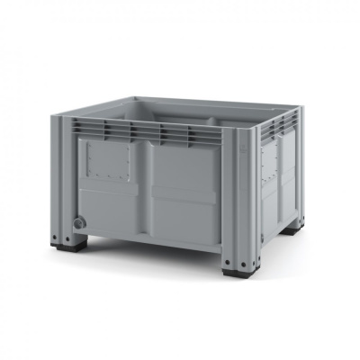 Пластиковый контейнер IBOX 1200х1000 на ножках с пробкой 2" 