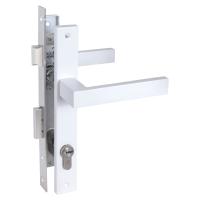 СТАНДАРТ 8520.01.9016 белый, ключ-ключ  Замок врезной с/руч  (20)