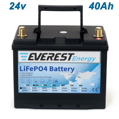 Everest LFP-24V 40Аh литиевый тяговый аккумулятор 